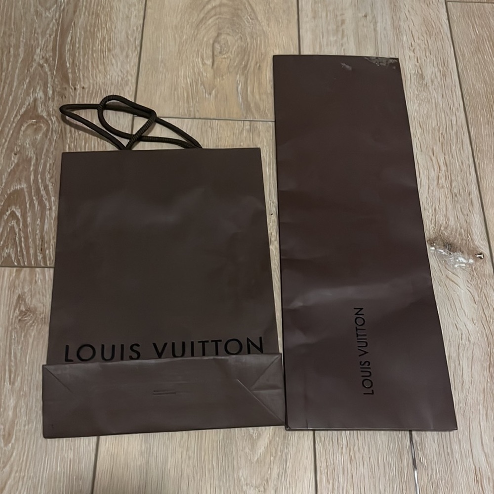 Louis Vuitton Small Shopping Bag and Tie Sleeve